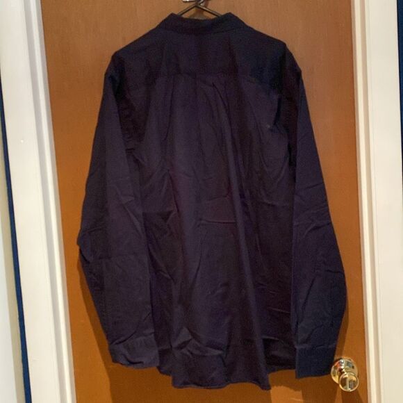 Mens Eddie Bauer button down relaxed fit shirt long sleeve XLT - Picture 9 of 14